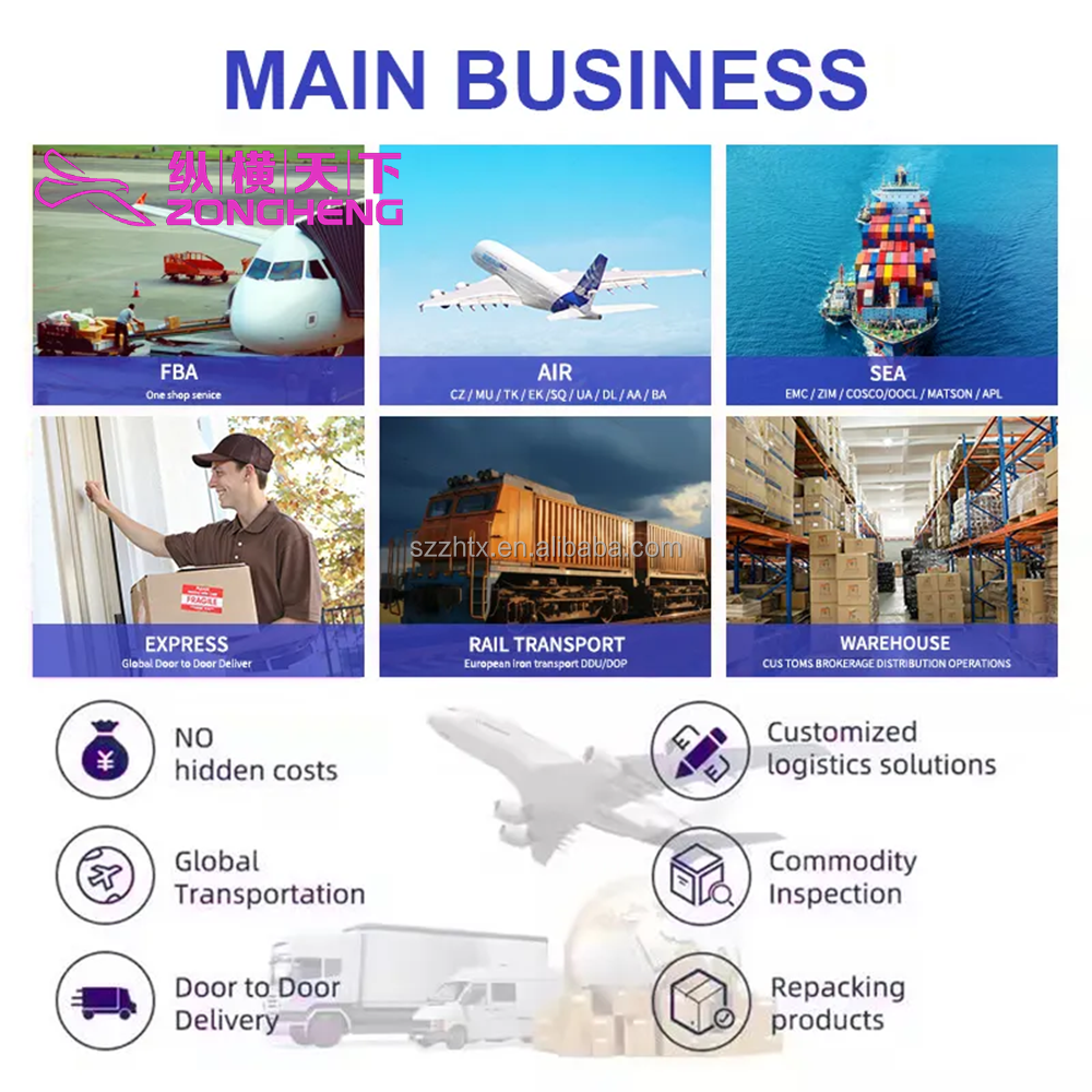 Professional Air Shipping Agent China To USA Spain Poland Belgium DHL Express DDP Logistic Services Best Freight Forwarder