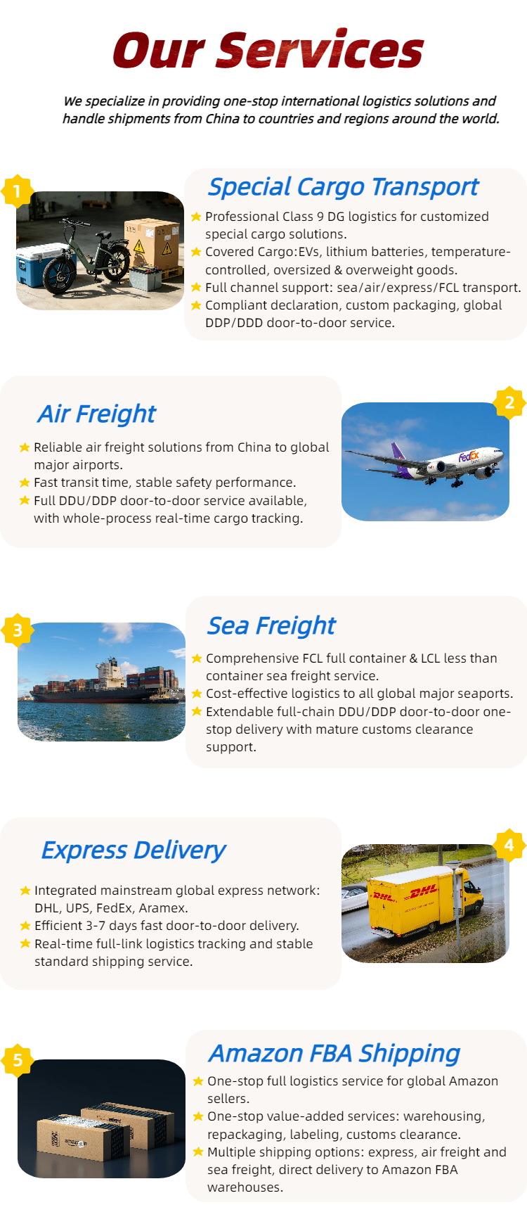 Professional Freight Forwarding to USA UK Canada FCL Sea Logistics Services Oversize Cargo Large Furniture China Shipping Agent