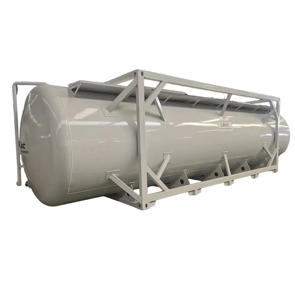 20FT High-Quality Multimodal Swap Cement Powder Tank Container for Efficient Bulk Transport
