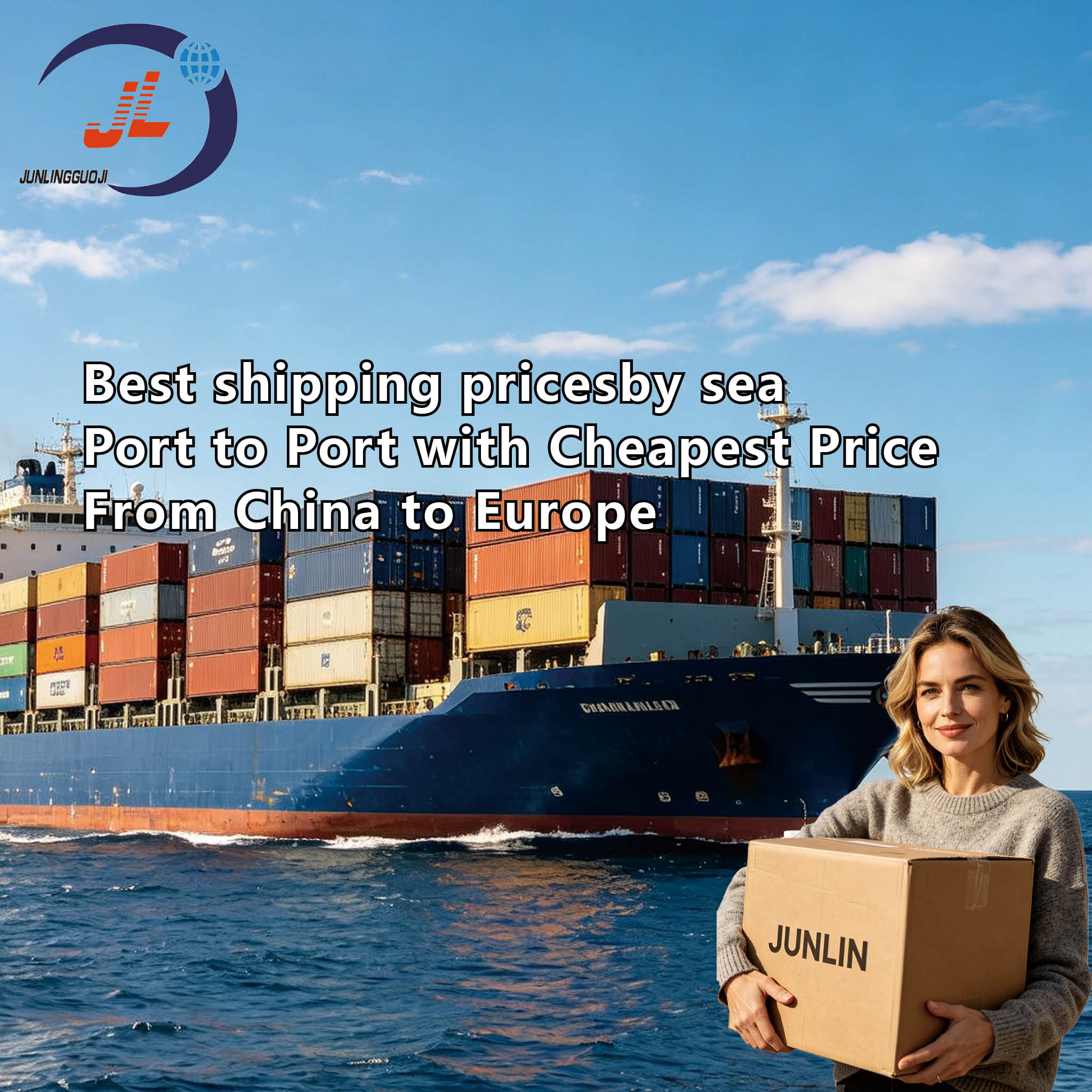 Door-to-door Less Than Container Load (LCL) Trucking and Sea Freight Transportation From China to the USA, South Korea, Japan