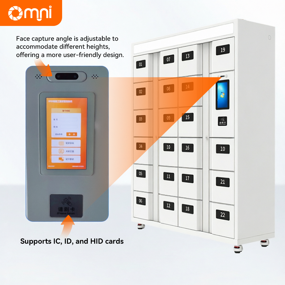 Self-Service Intelligent Automated 24 Hours Storage Electronic Luggage Parcel Delivery System Smart Cabinet Lock Locker