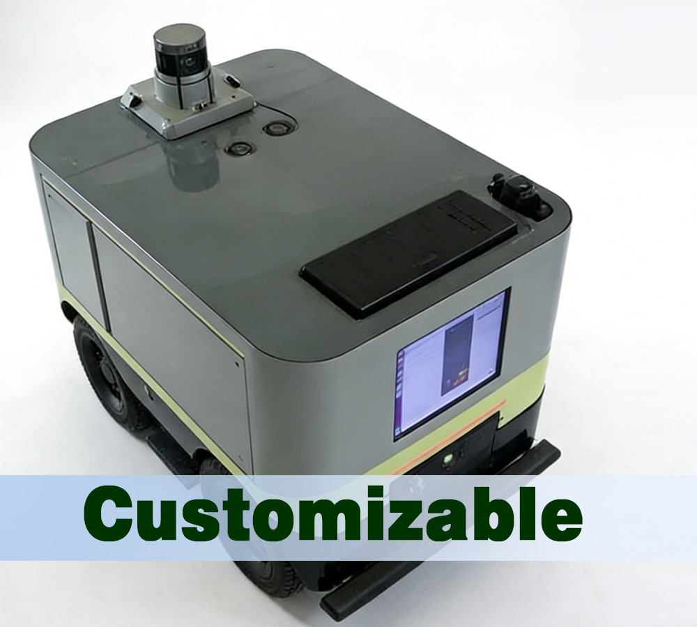 Campus Autonomous Delivery Robot | Smart Last-Mile Logistics Vehicle | Hospital Unmanned Delivery Cart