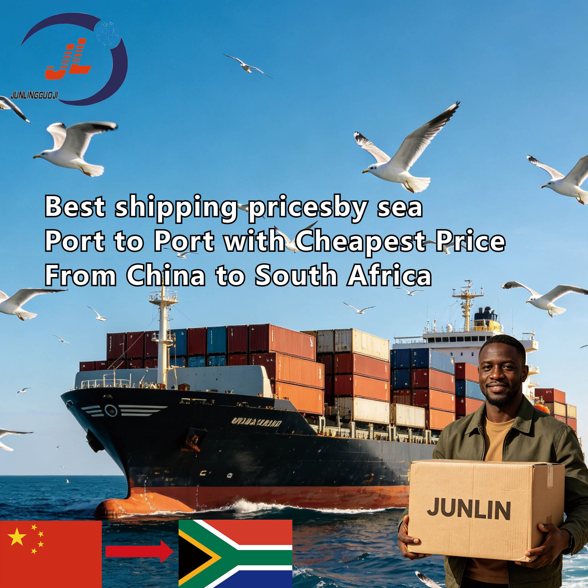 Door-to-door Less Than Container Load (LCL) Trucking and Sea Freight Transportation From China to the USA, South Korea, Japan