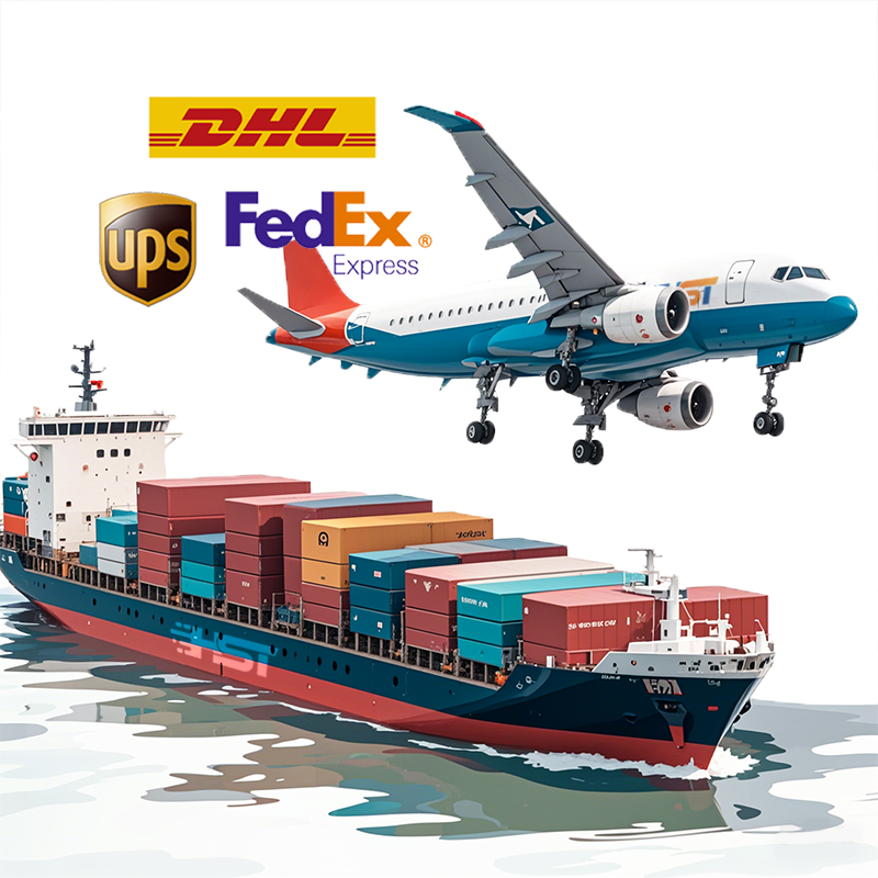 Cheapest International Shipping Rates DHL UPS Fedex Courier Service Door To Door Logistics Service Air Sea Express Cargo Agent