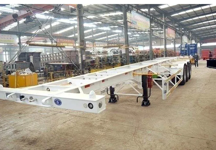 Gooseneck Container Skeleton Trailer Details
