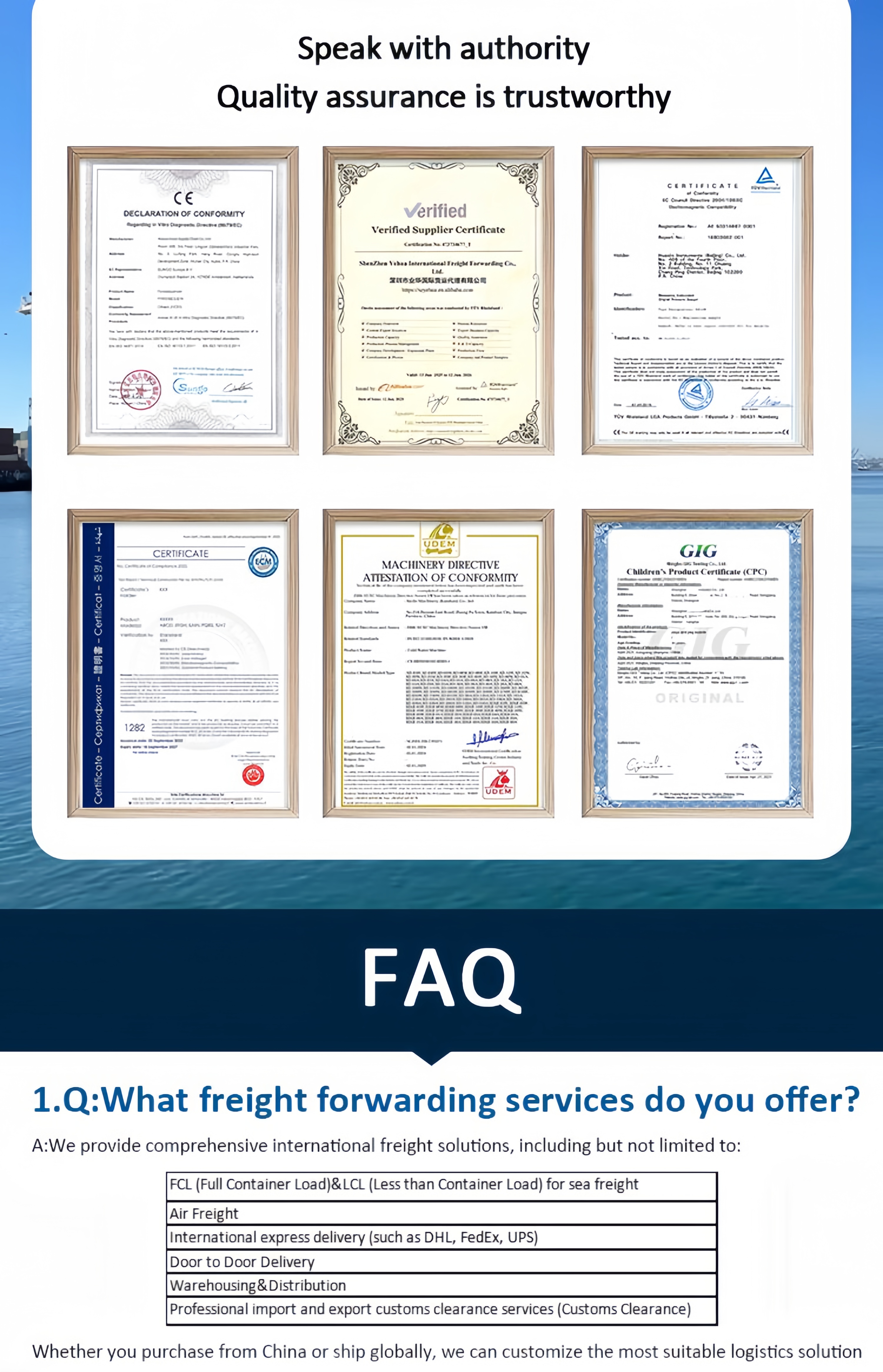 Logistics Service Display 8