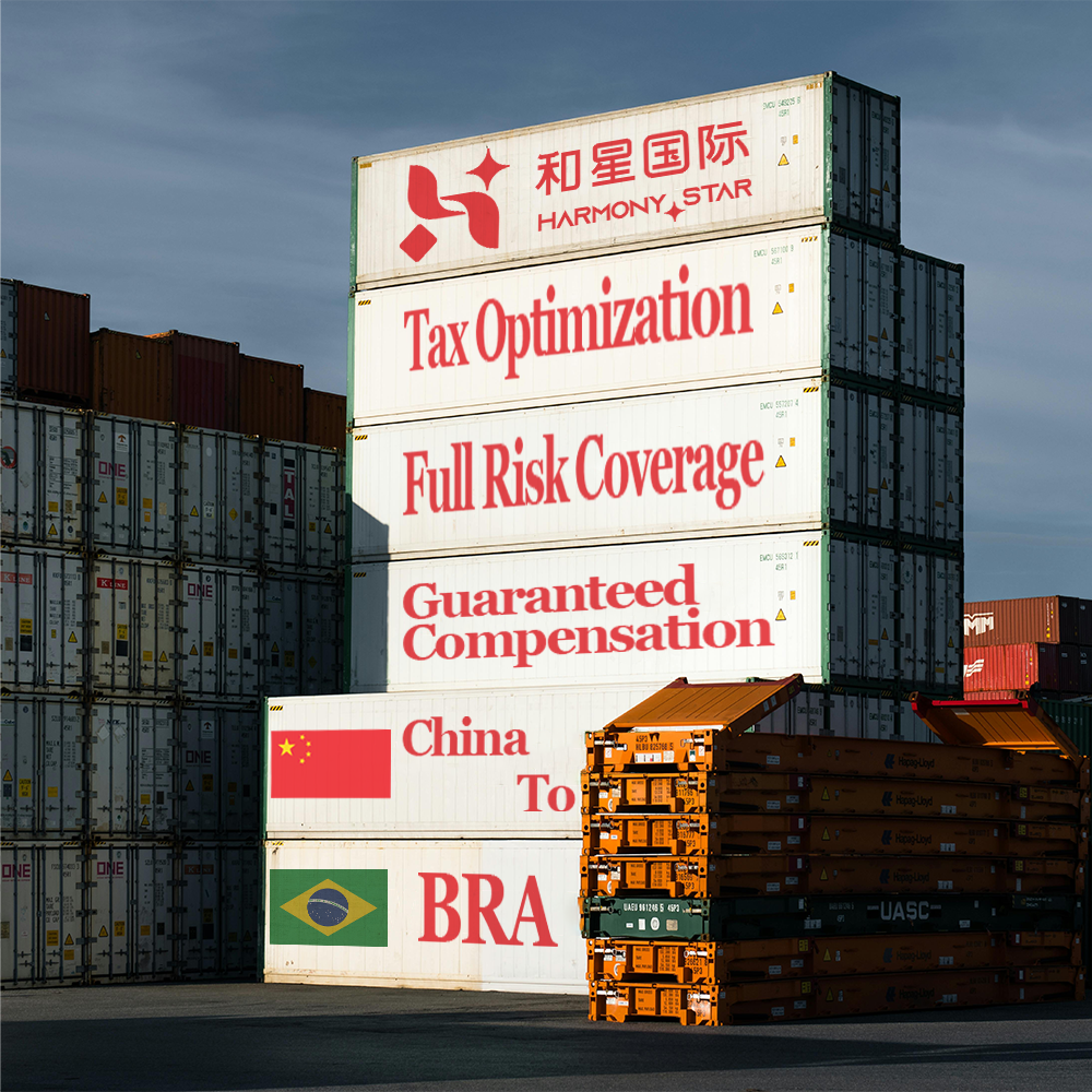 DG Container Freight Forwarder Full Container Load Sea Shipping Agent FCL From China to USA Canada Europe Brazil Global