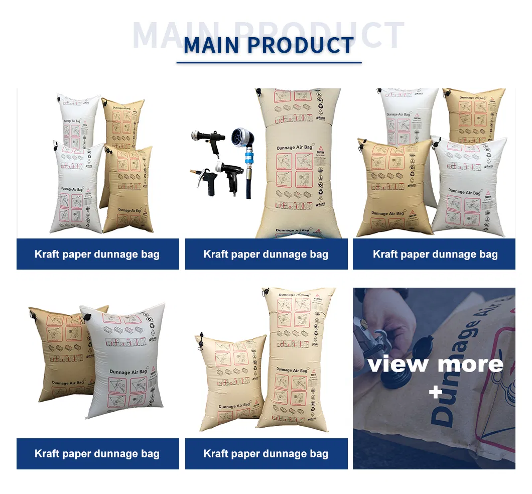 Professional Inflatable Shockproof Dunnage Bag for Railway Shipping