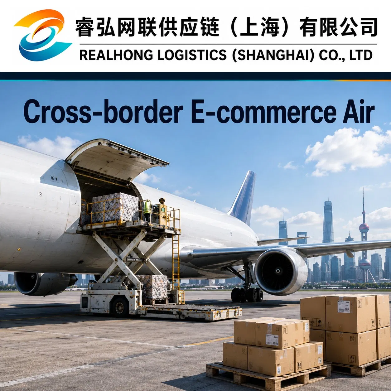 Fast E-Commerce Air Logistics Service for Online Sellers Parcels and Warehouse Stock