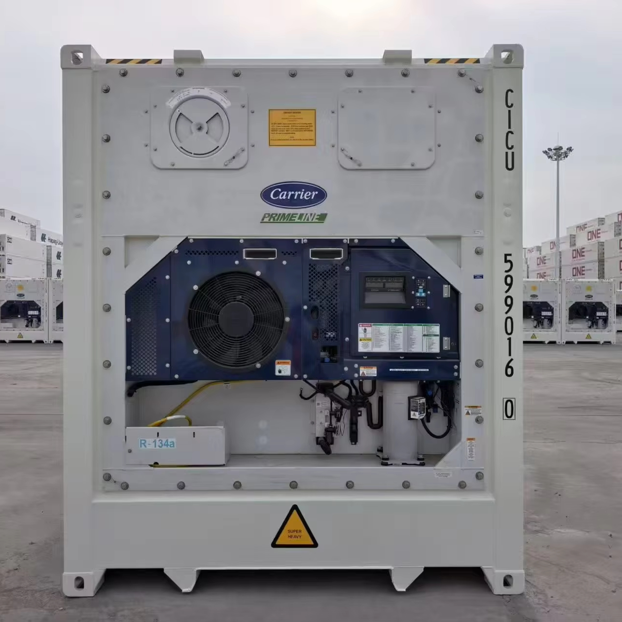40RF Reefer /Refrigerated Container, Freezer/Freezer Reefer, DDP Door to Door Shipping Refrigerated Container