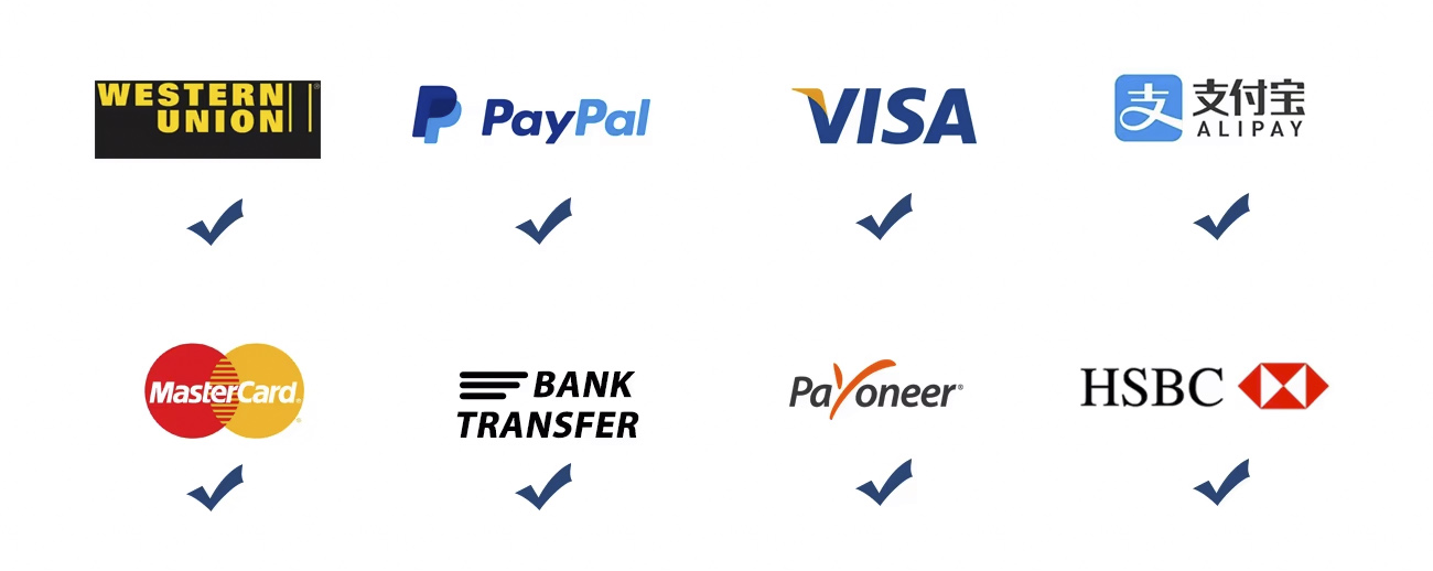 Accepted Payment Details