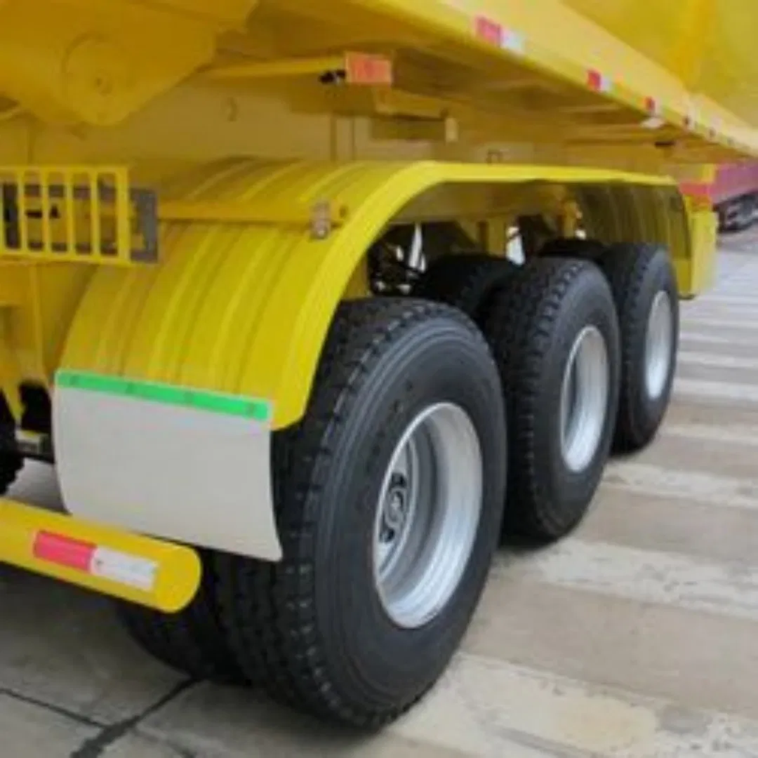 Double Semi Trailer Designed for Port Transshipment Intermodal and Multimodal Logistics