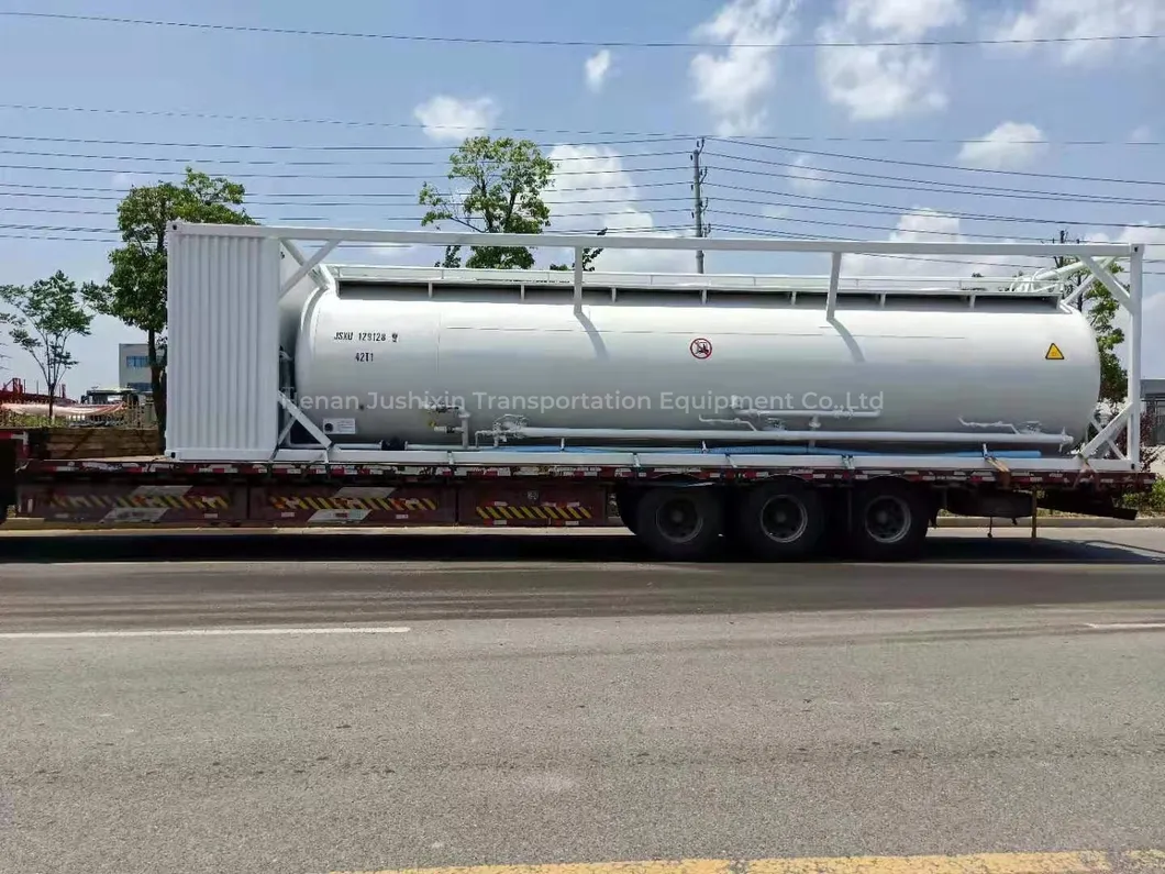 40FT Heavy-Duty ISO Tank Container - Multimodal Gypsum/Cement Powder Transport