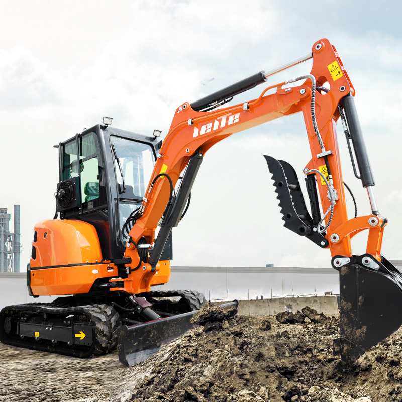 FREE SHIPPING Mini Excavator 3.5 Ton EURO 5 Epa Engine Kubota Farm Crawler Micro Digger 1 Ton 2 Ton Small Excavators for Sale