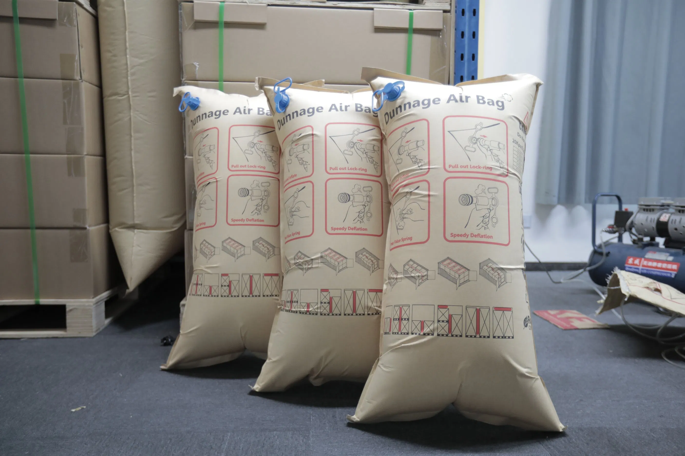 Professional Inflatable Shockproof Dunnage Bag for Railway Shipping