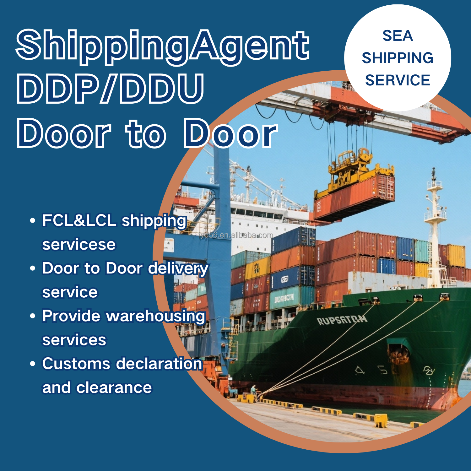 USA FBA Certified Logistics Freight Shipping Agent with Third-Party Inspection Amazon Shiptrack Certified for LCL+Trucking