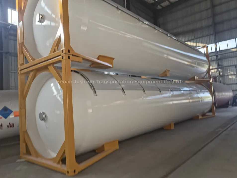Multimodal 40FT LPG Tank Container with 51.8m3 Capacity