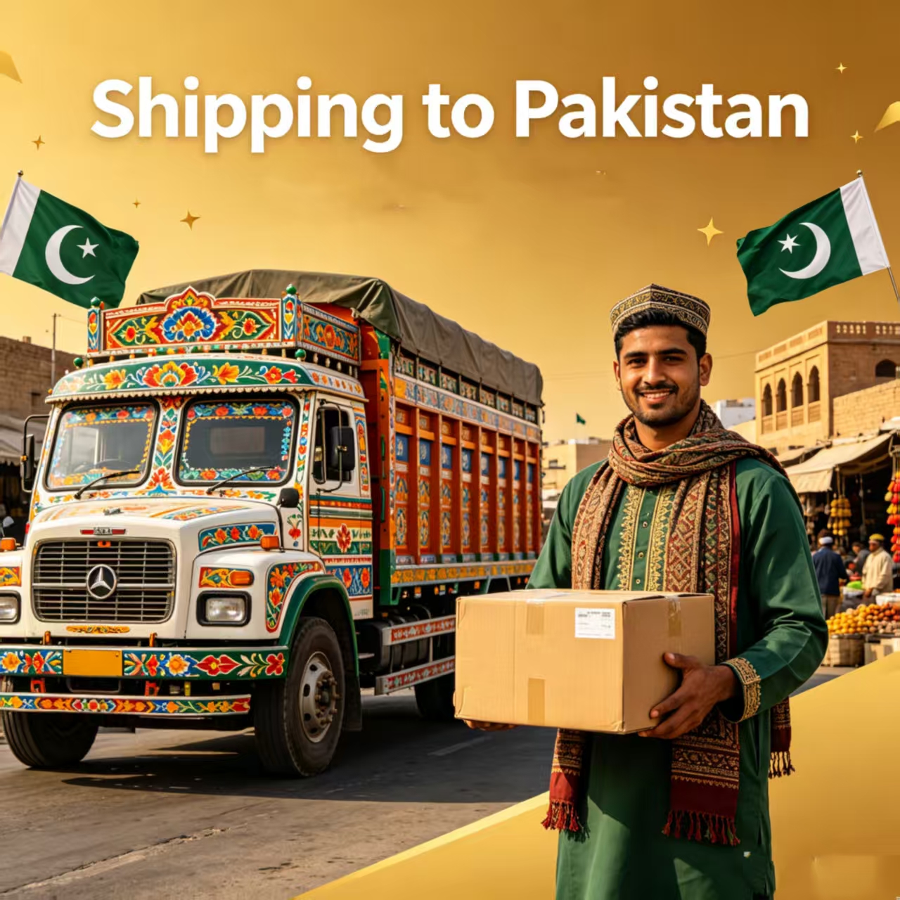 Pakistan LCL Less Container Load Sea Freight