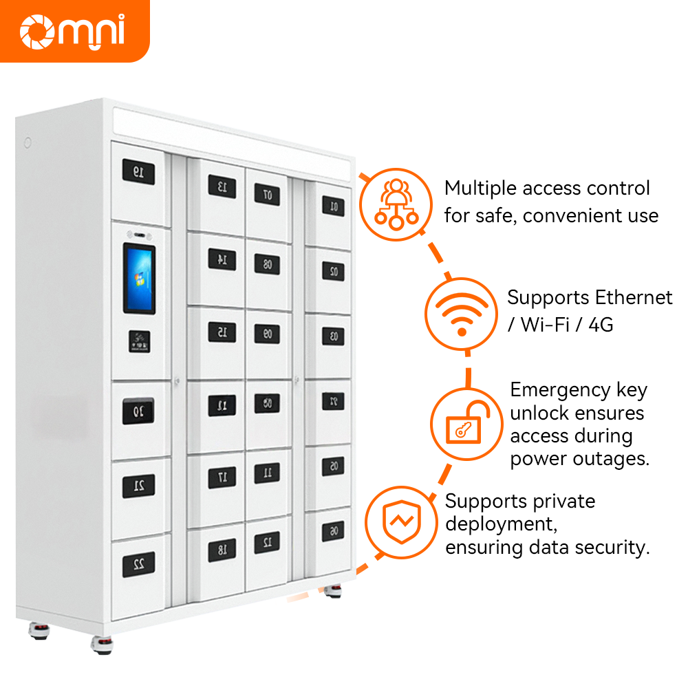 Self-Service Intelligent Automated 24 Hours Storage Electronic Luggage Parcel Delivery System Smart Cabinet Lock Locker