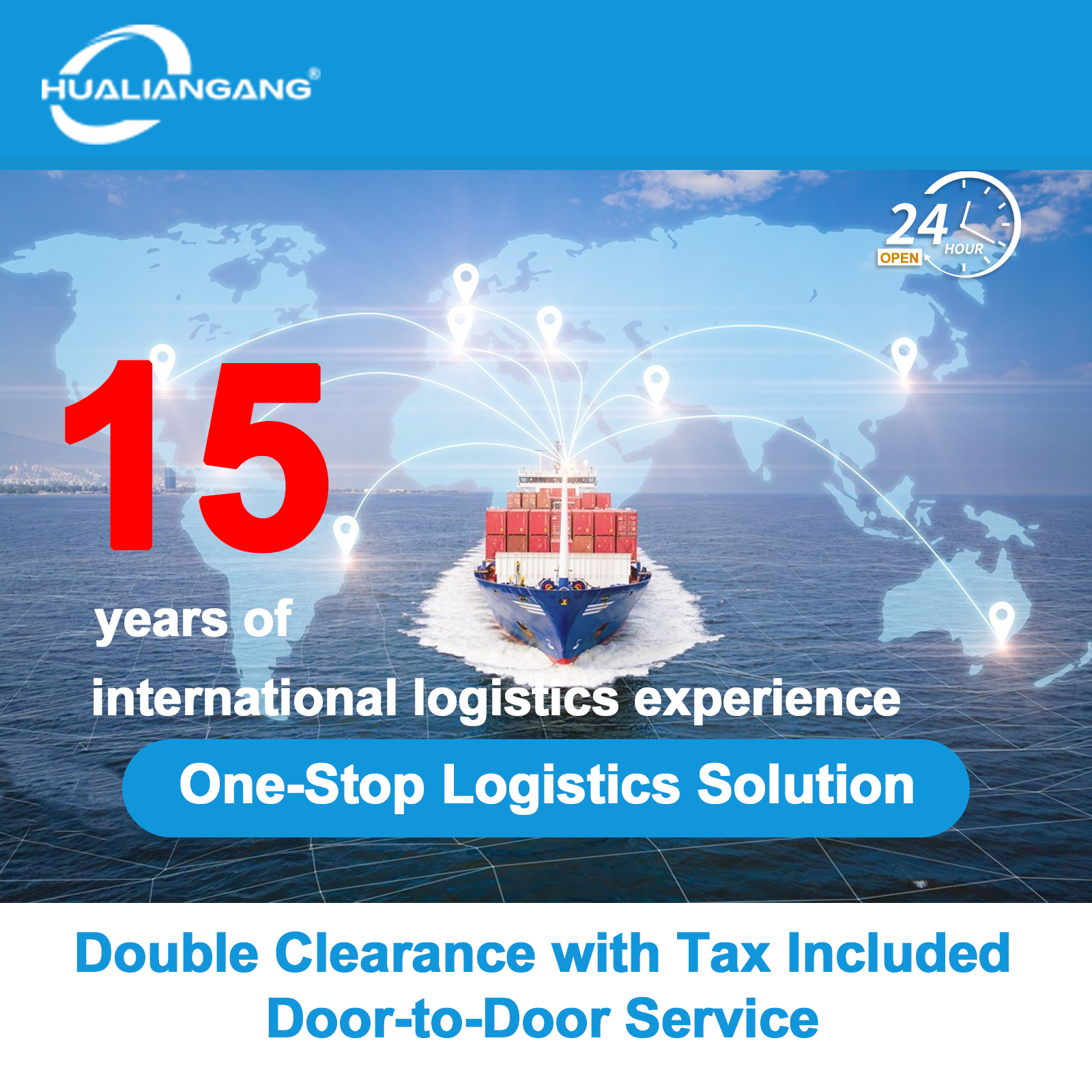 China Logistics Company Road Transportation DHL UPS FEDEX Express Service Truck Last-mile Delivery Freight Forwarder