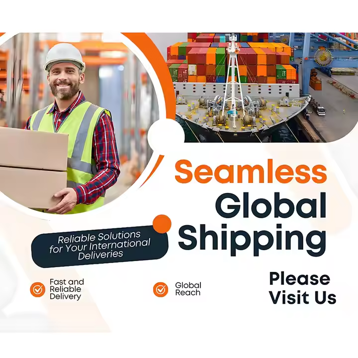 E-commerce Logistics Sea Air Marine FCL+Express DHL UPS Ausport Freight Forwarding Free Cargo Container LCL+Trucking Trade From AliExpress to Usa
