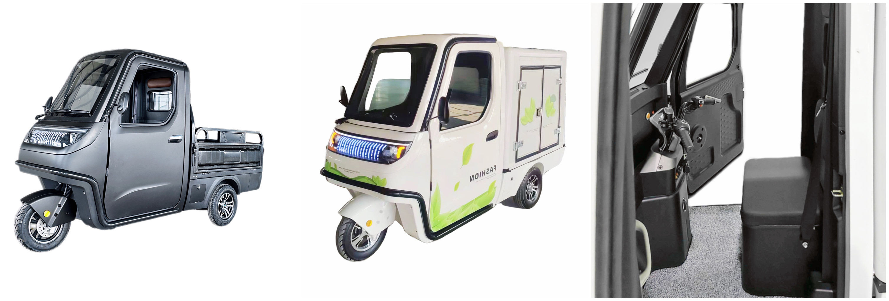 Electric cargo tricycle