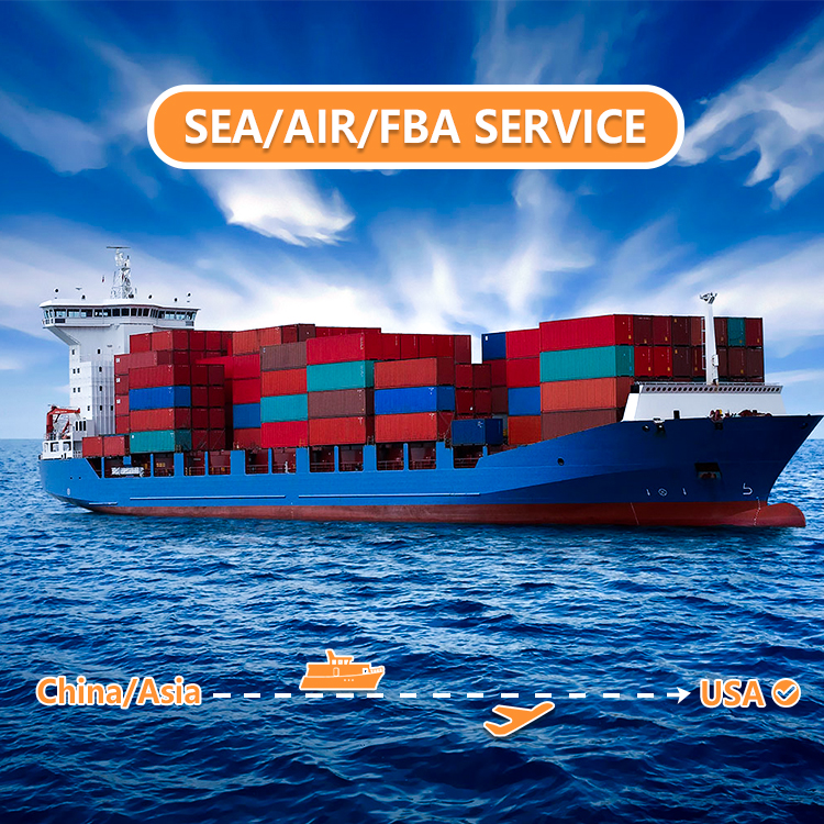 Worldwide Fba Sea Freight Door to Door Service Shipping Agent to USA America 3pl Warehouse