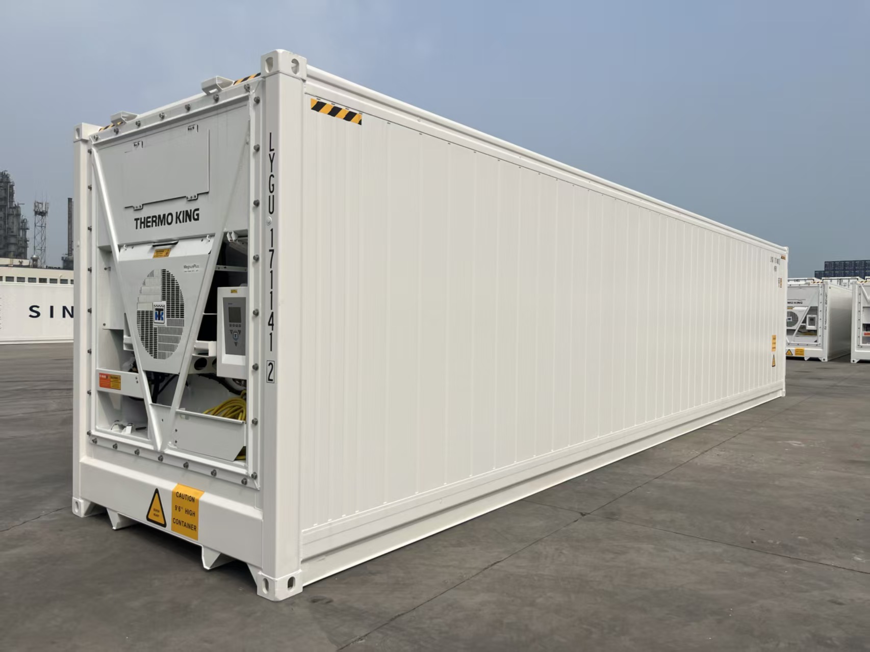 40RF Reefer /Refrigerated Container, Freezer/Freezer Reefer, DDP Door to Door Shipping Refrigerated Container
