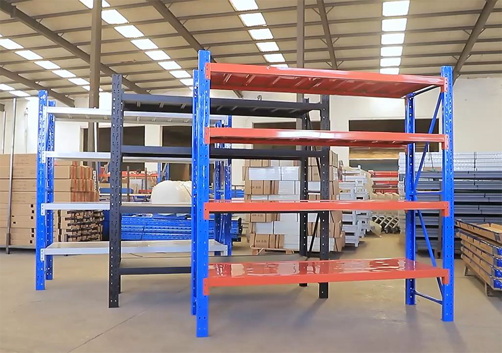 5 Layer Light Duty Steel Bolts and Nuts Storage Racks with Powder Coating Corrosion Protection for Warehouse Use