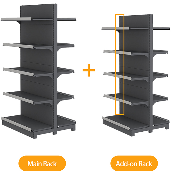 Hot Selling Super Market Shelving Supermarket Rack Display Shelf Racking for Grocery Store