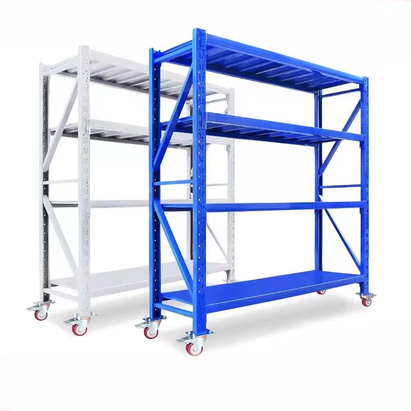Hot Sale Steel Metal Rack Shelf Best Quality Adjustable Light Duty Corrosion Protection Storage P-beam Card Slot Assembly Powder