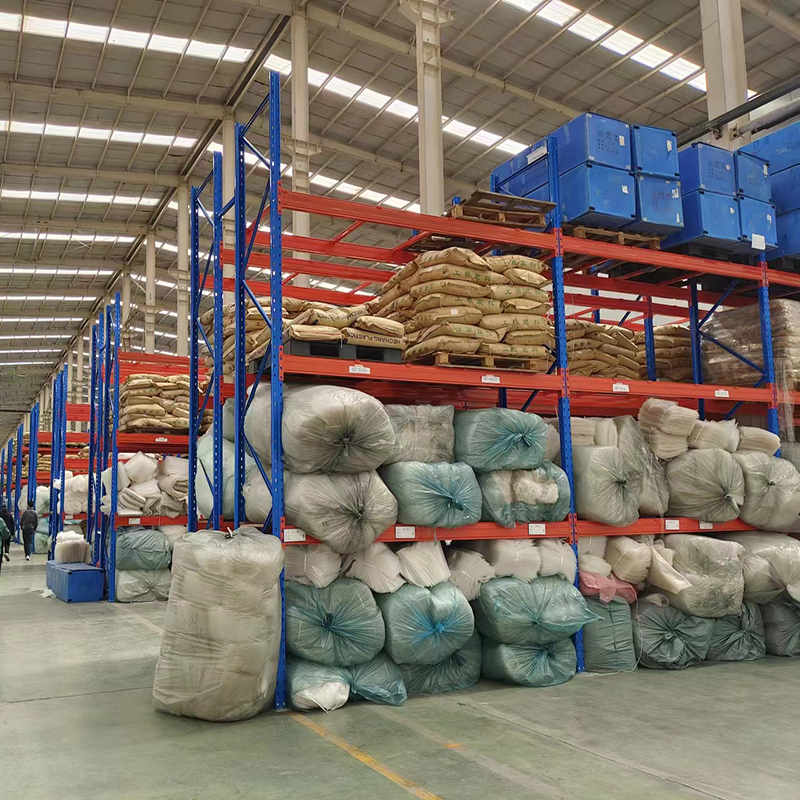 Heavy Duty Steel Selective Pallet Racking System 4-Layer Multi-Level Corrosion Protection Warehouse Shelves