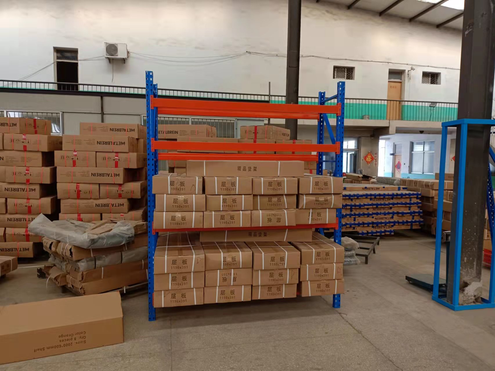 OEM/ODM Adjustable Heavy Duty Steel 5-Layer Corrosion Protected Industrial Warehouse Racks with Competitive Pricing