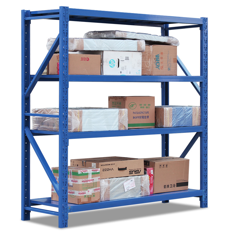 Chaoyu Durable Heavy Duty Load-Bearing 500kg/Layer 5-Layer Steel Racks Boltless Adjustable Industrial Warehouse Stack Storage