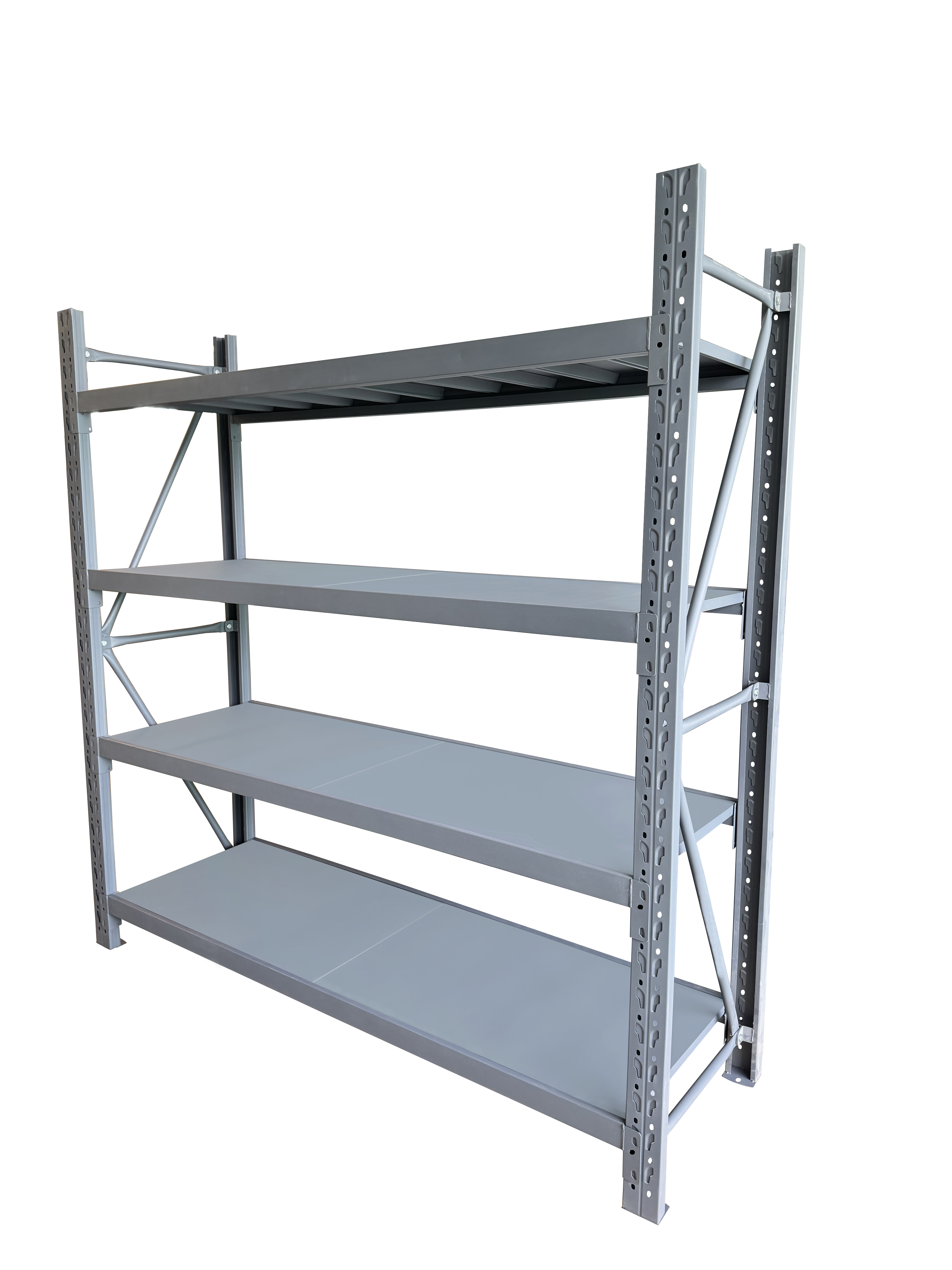 Adjustable Medium Duty Steel Shelving Warehouse Rack  Stainless Steel Storage Shelves