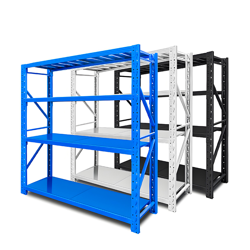 Heavy Duty 5 Industrial Steel Shelves Boltless Corrosion Protection Powder Coated Supermarket Pallet Racking Carton 100-500kg