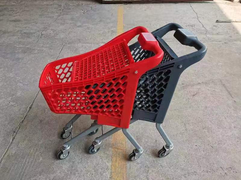 Plastic Supermarket Kids Shopping Trolley 5