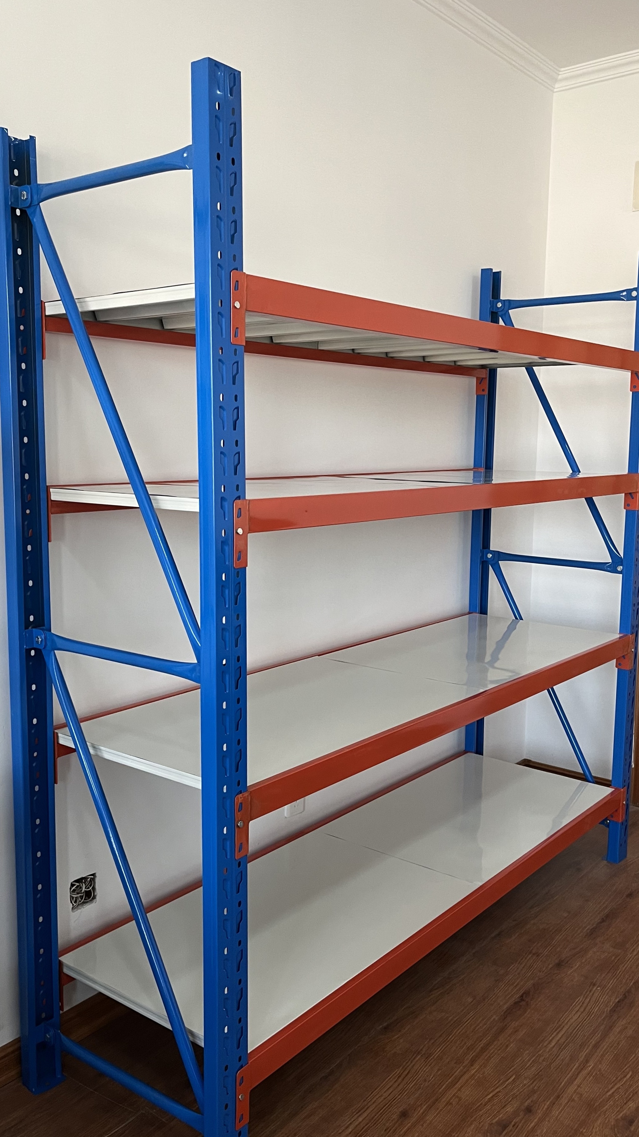 Chaoyu Heavy Duty Metal 5 Layer Boltless Stacking Racks Shelves with Corrosion Protection for Warehouse Storage