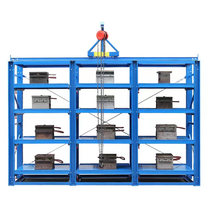 Heavy Duty Steel Mold Racking Corrosion Protection Electrostatic Powder Coated Industrial Storage Shelves CE/ISO9001 Certified
