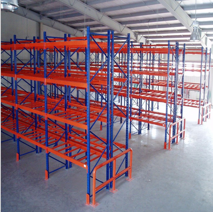 Customized Adjustable Selective Heavy Duty Pallet Shelf Steel Metal Warehouse Storage Drive in Racking