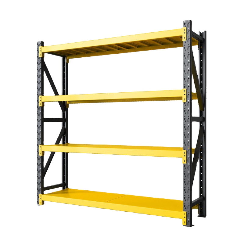 New Color Heavy Duty Steel 5 Layer Corrosion Protection LongSpan Warehouse Shelving Storage Racks