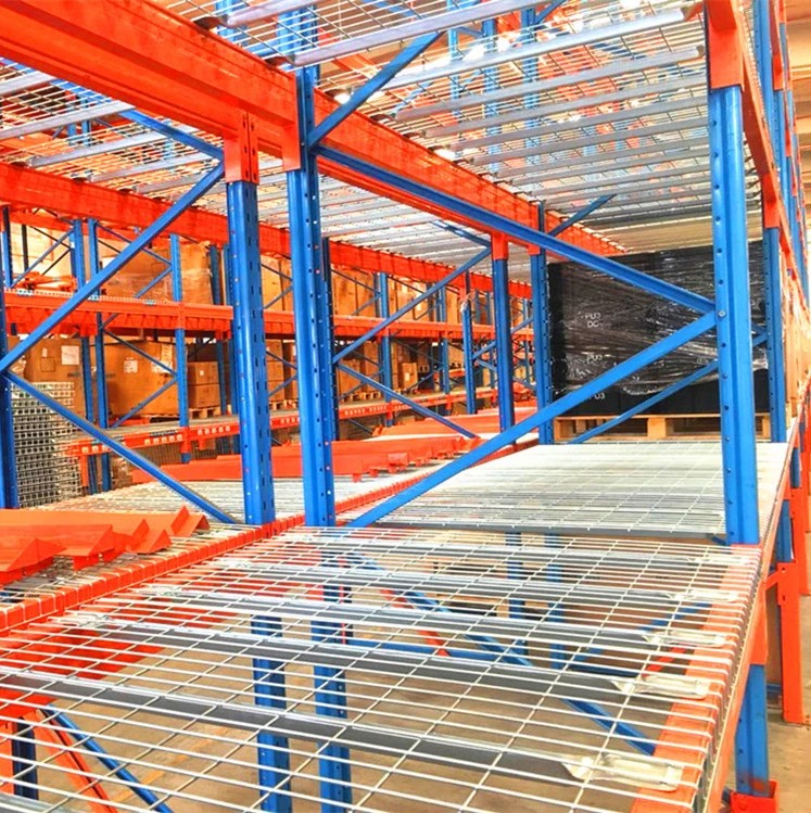 Factory Price 4-Layer Steel Corrosion Protection Warehouse Storage Rack and Shelving Units 2000kg 3000kg Stacking Racks