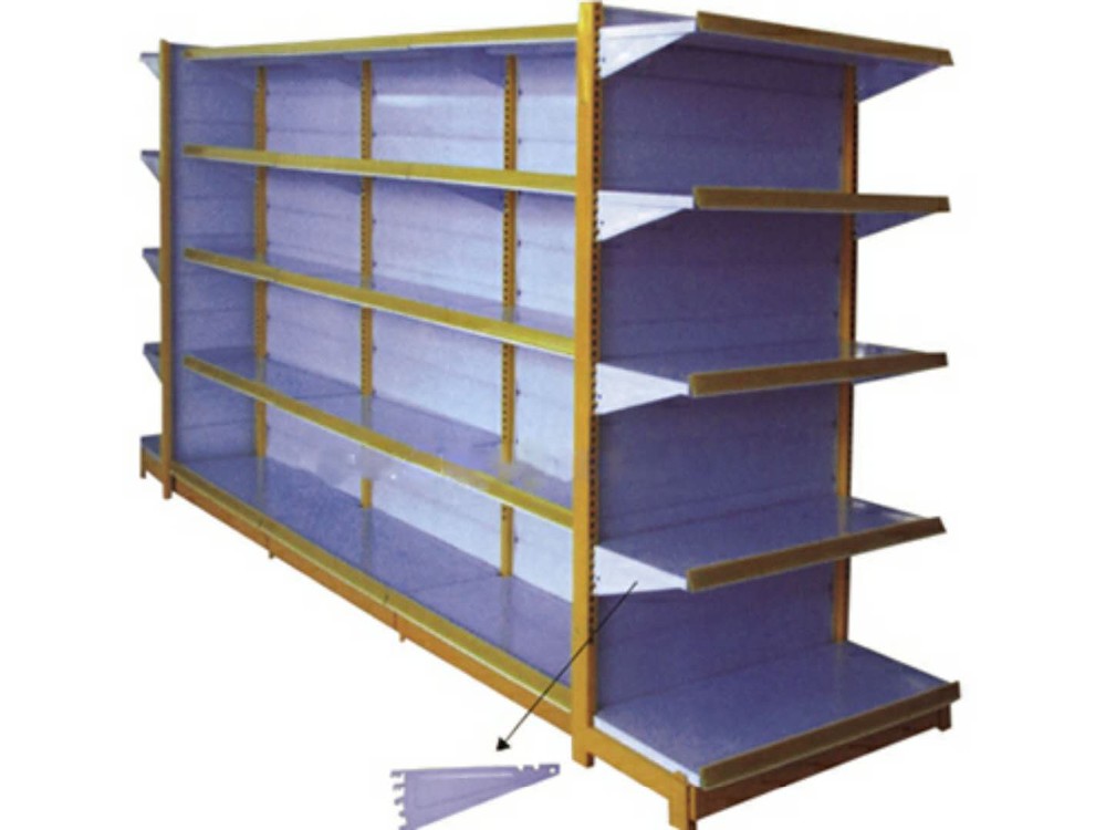 Custom Gondola Racks Metal Supermarket Shelf Display End Unit Supermarket Shelves
