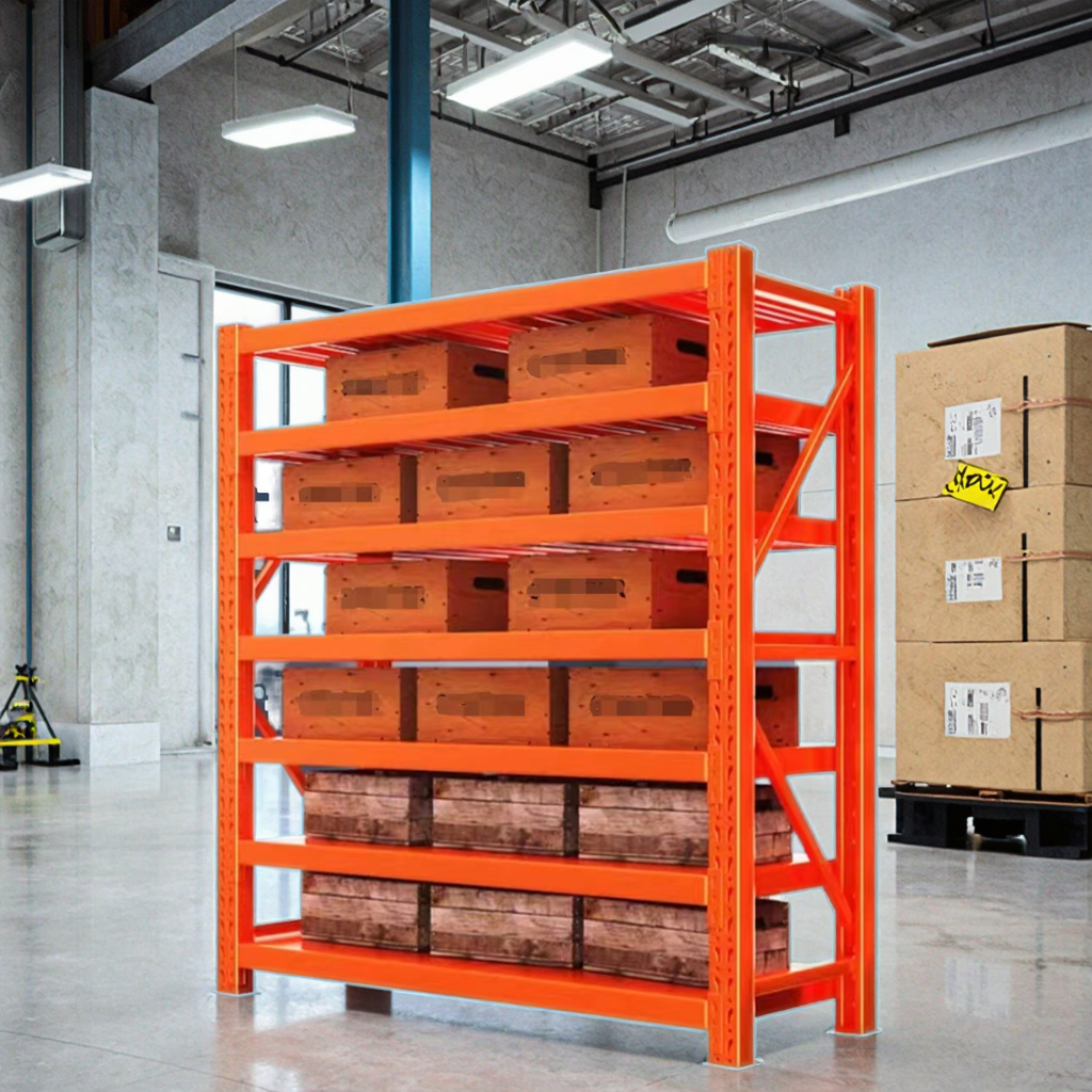 Chaoyu Metallic Double-sided Heavy Duty Medium-sized Storage Shelves for Underground Garage with Removable Racks and Display