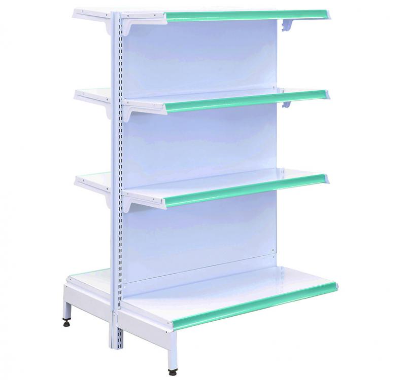 2022 Steel Single Sided Gondola Rack Supermarket Shelves Super Load Bearing Corrosion Protection CE Certified Electrostatic