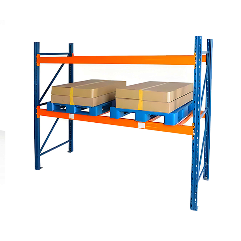 Medium Duty Metallic Selective Adjustable 3-Layer Pallet Rack Long Span Warehouse Racking System Corrosion Protection Powder