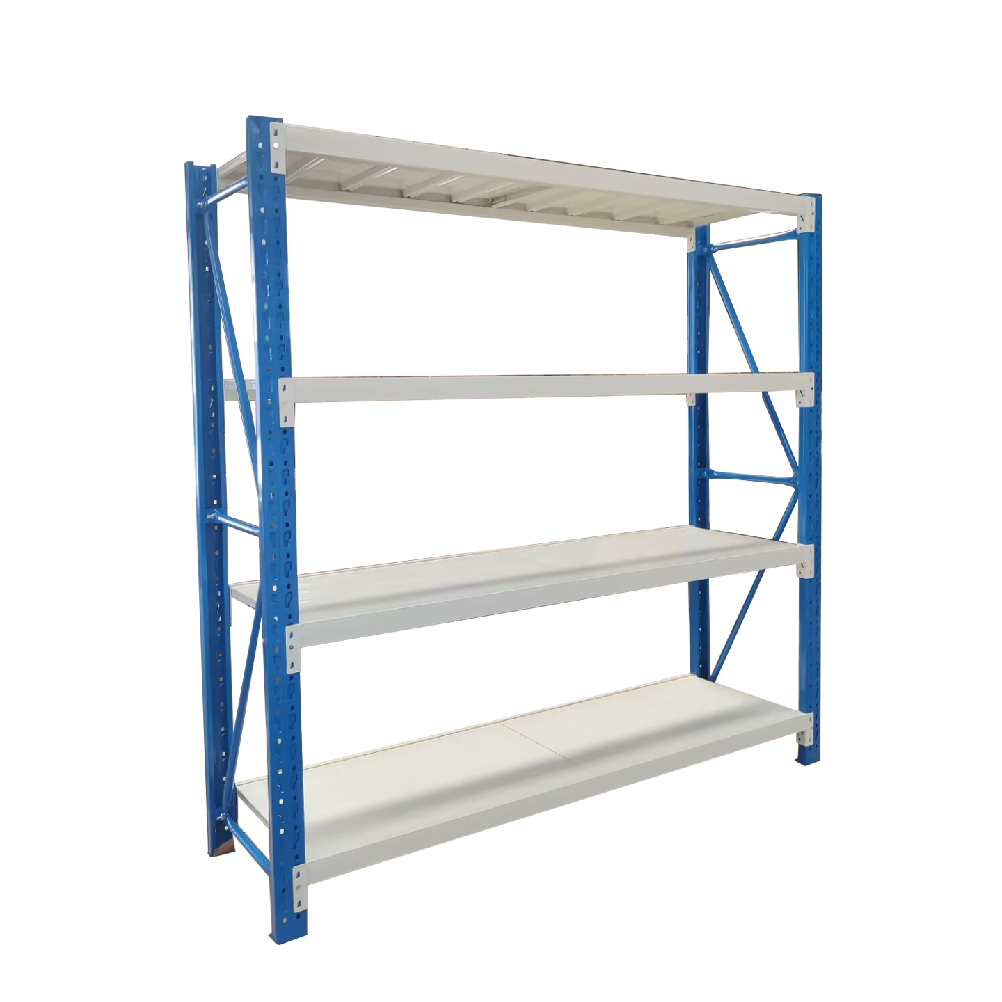 200KG Per Layer Storage Rack Manufacture Factory Garage Shelves Powder Coated Metal Warehouse Shelf