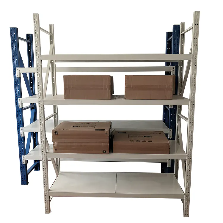 200KG Per Layer Storage Rack Manufacture Factory Garage Shelves Powder Coated Metal Warehouse Shelf