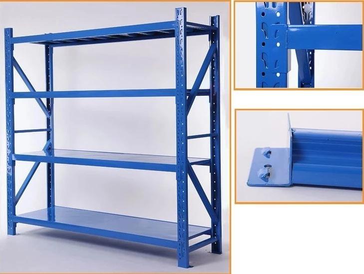 2025 New Heavy-Duty Drive-In Beam Rack Storage Shelves Practical Steel Warehouse Shelves High Load-Bearing Capacity
