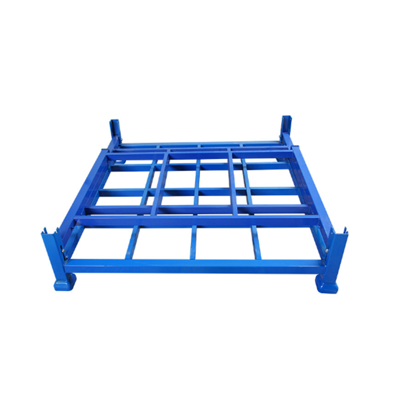 3 Layers Foldable Steel Heavy Duty Tyre Racks Electrostatic Powder Coated Corrosion Protection Multi-Level Customized Size